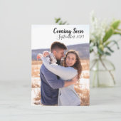 Aankondiging zwangerschap/baby shower uitnodiging (Staand voorkant)