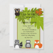 Aankondiging zwangerschap/baby shower uitnodiging (Achterkant)