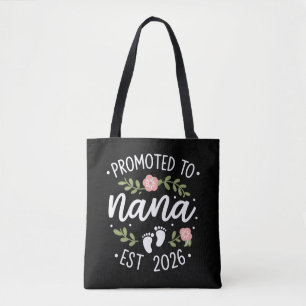 Aankondiging zwangerschap bevorderd tot oma 2026 tote bag