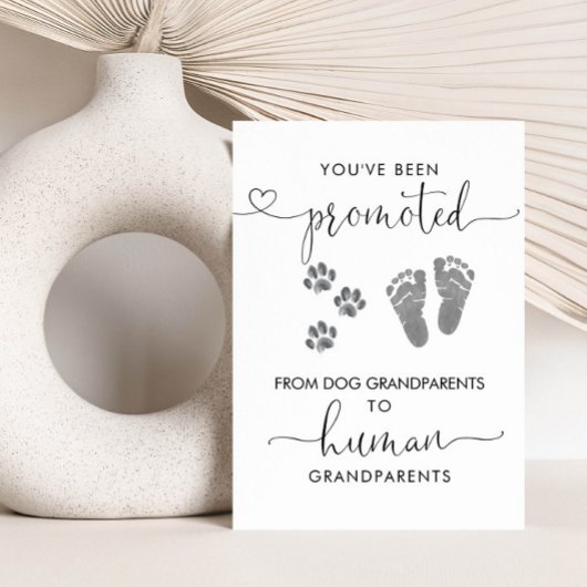 Aankondiging zwangerschap bij grootouders