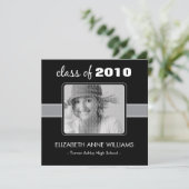 Aankondiging zwart Afstuderen in kaart brengen (Staand voorkant)