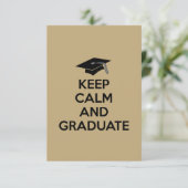 Aankondigingen "Kalm houden en Afstuderen" Afstude (Staand voorkant)