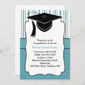 Aankondigingen Kinder opleiding (voor een jongen) (Voorkant / Achterkant)