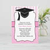 Aankondigingen Kinder opleiding (voor een meisje) (Staand voorkant)