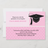 Aankondigingen Kinder opleiding (voor een meisje) (Voorkant)