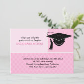 Aankondigingen Kinder opleiding (voor een meisje) (Staand voorkant)