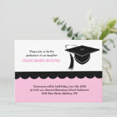 Aankondigingen Kinder opleiding (voor een meisje) (Staand voorkant)