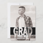 Aankondigingen moderne, oude graad (Voorkant)