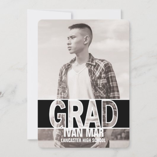 Aankondigingen moderne, oude graad (Voorkant)