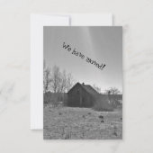 Aankondigingen nieuwe huishouding (Voorkant)