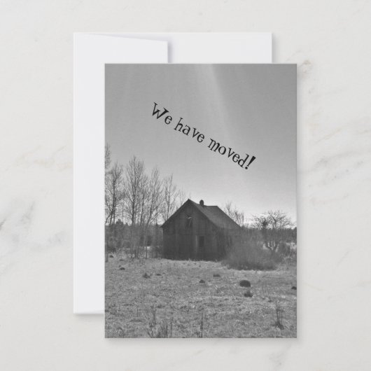 Aankondigingen nieuwe huishouding (Voorkant)