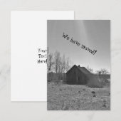 Aankondigingen nieuwe huishouding (Voorkant / Achterkant)