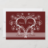 Aankondigingen om de datum te reserveren voor Luis (Voorkant)