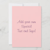 Aankondigingen  roze vredesbord (Achterkant)