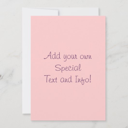 Aankondigingen roze vredesbord (Achterkant)