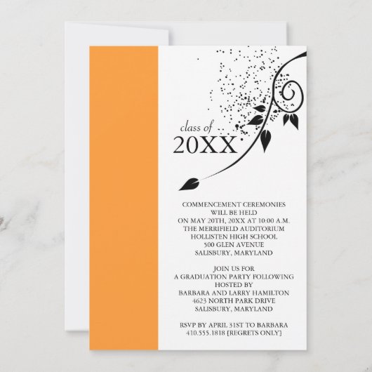 aankondigingen van 20XX-graad (Achterkant)