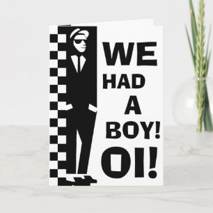 aankondigingen van baby (ska rude boy)