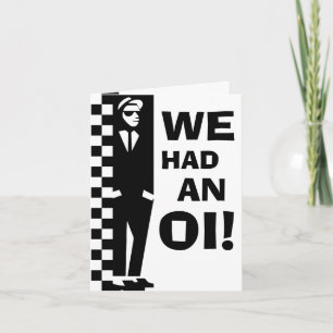 aankondigingen van baby (ska rude boy)