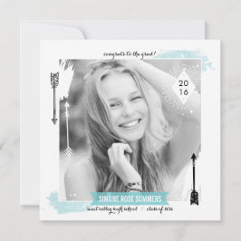 Aankondigingen van Boho Chic Photo Gradution