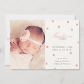 Aankondigingen van Confetti Birth (Voorkant)