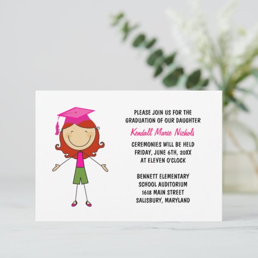 Aankondigingen van de elementaire opleiding (Staand voorkant)