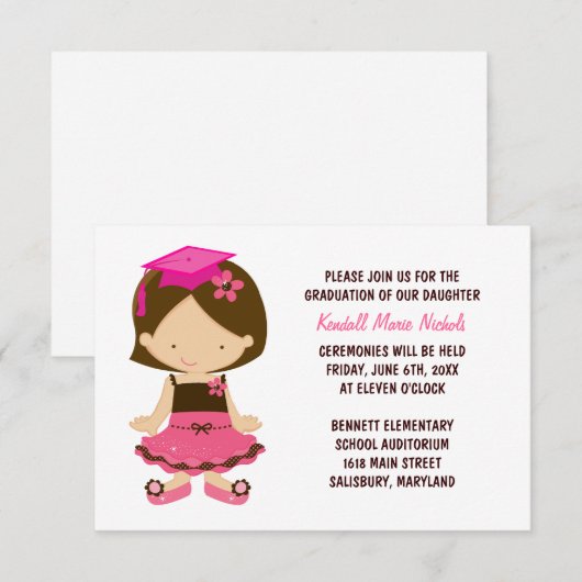 Aankondigingen van de elementaire opleiding (Voorkant / Achterkant)