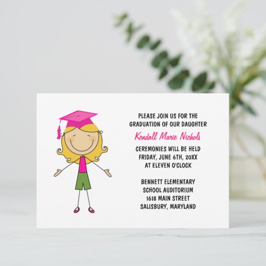 Aankondigingen van de elementaire opleiding (Staand voorkant)