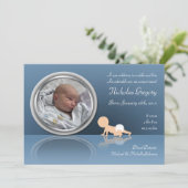 Aankondigingen van de geboorte van Baby Reflection (Staand voorkant)