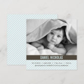 Aankondigingen van de geboorte van de moderne Baby (Voorkant / Achterkant)