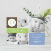 Aankondigingen van de geboorte van het moderne Ini (Staand voorkant)