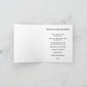 aankondigingen van de gedenkdienst (Binnen)