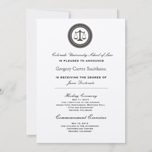 Aankondigingen van de gepersonaliseerde studie van (Voorkant)