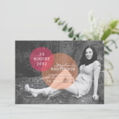 Aankondigingen van de Graduatie van duizenden woor (Staand voorkant)