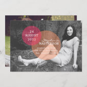 Aankondigingen van de Graduatie van duizenden woor (Voorkant / Achterkant)