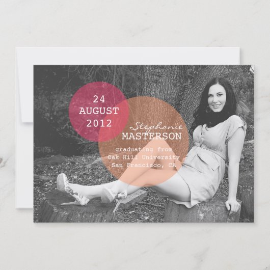 Aankondigingen van de Graduatie van duizenden woor (Voorkant)