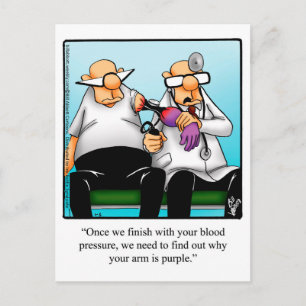 Aankondigingen van de grappige medische opleiding  aankondigingskaart