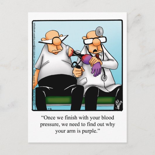 Aankondigingen van de grappige medische opleiding  aankondigingskaart (Voorkant)