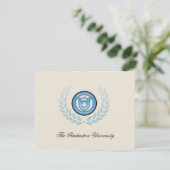 Aankondigingen van de logo- of studiecyclus (Staand voorkant)