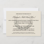 Aankondigingen van de logo- of studiecyclus (Achterkant)