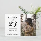 Aankondigingen van de moderne Typografie Fotografi (Staand voorkant)