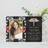 Aankondigingen van de opleiding van de rode optome (Staand voorkant)