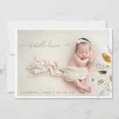 Aankondigingen van de pasgeboren geboorte Stats Fo (Voorkant)