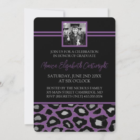 Aankondigingen van de proefdruk [Paars] (Voorkant)