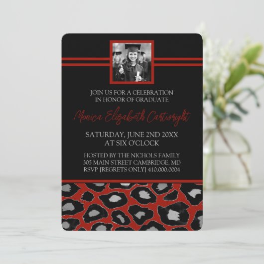 Aankondigingen van de proefdruk [rood] (Staand voorkant)