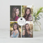 Aankondigingen van de voltooide klasse, de graad (Staand voorkant)