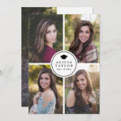 Aankondigingen van de voltooide klasse, de graad (Voorkant / Achterkant)