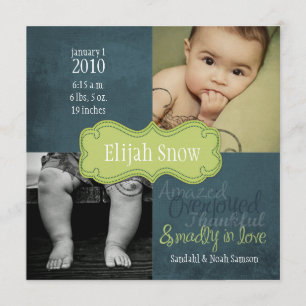 Aankondigingen van Elijah Snow Birth