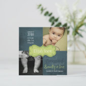 Aankondigingen van Elijah Snow Birth (Staand voorkant)