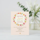 Aankondigingen van Floral Wreath Moving (Staand voorkant)