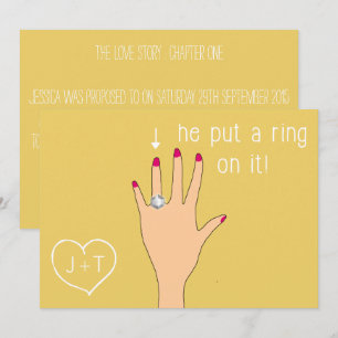 Aankondigingen van het moderne Verloving bevestige